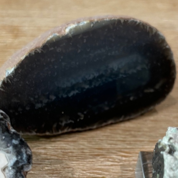 Agate Stone & Fools Gold Rock Home Decor Collection, Set of 7 - Picture 12 of 13